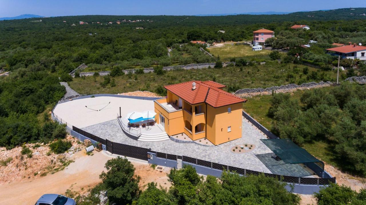 House - Villa Skyline Skrbčići Dış mekan fotoğraf